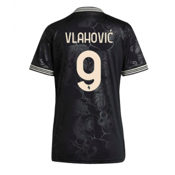 Billige Fotballdrakt Juventus Dusan Vlahovic #9 Replika Tredjedrakt Dame 2025-26 Kortermet